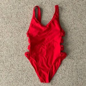 Red one piece